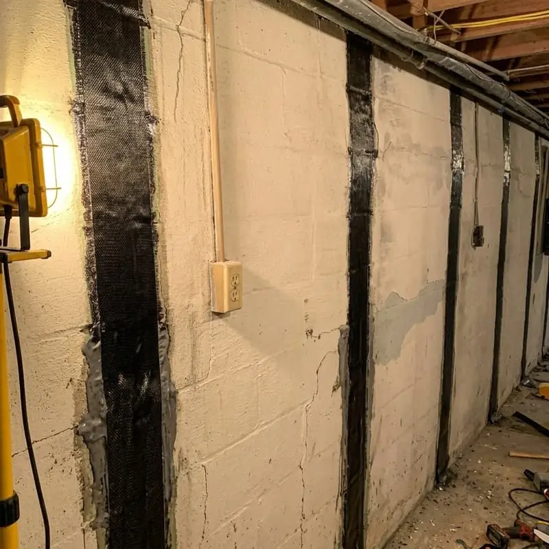 Foundation Crack Repair & Stabilization
